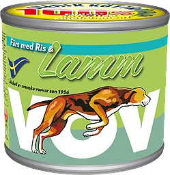 Lamm Ris Färs Hundmat