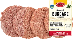 Burgare av fläsk