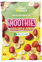 Frukt till smoothies Jordgubb & banan Fryst
