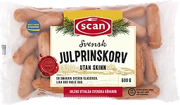 Julprinskorv