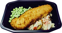 Kökets Panerad Fisk Med Rotfruktsgratäng