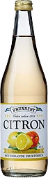 Citron Mousserande Fruktdryck Glas