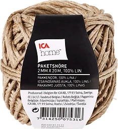 Paketsnöre natur 2mmx20m