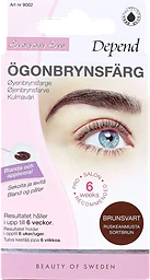 Ögonbrynsfärg Brunsvart 1-p