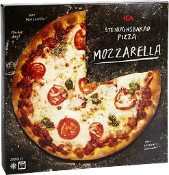 Pizza Mozzarella stenugnsbakad