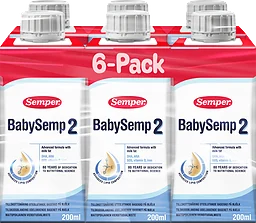 Babysemp 2 Modersmjölksers Från 6 Månader