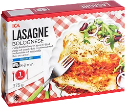 Lasagne Bolognese Fryst
