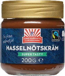 Hasselnötskräm Eko