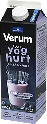 Laktosfri Lättyoghurt Blåbär & Vanilj