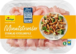 Minutstrimlor Kycklingfilé