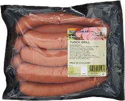 Korv Grillkorv Tjock ca Nässjöchark