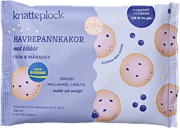 Havrepannkakor Blåbär Frysta