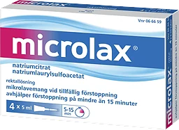 Rektallösning 5ml 4-p
