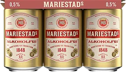 Alkoholfri öl Lager 0.5% 6-pack