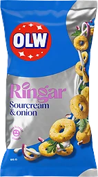 Spröda ringar Sourcream & onion