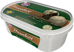 Gräddglass Hasselnöt