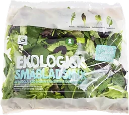 Småbladsmix Ruccola Röd/Grön