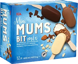 Glasspinne Minimumsbit Mandel & choklad 12-p 420g