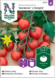 Tomatat Körsbär Gardener´s Delight 1-p