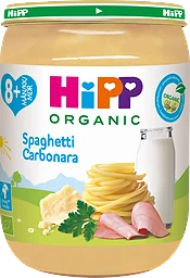 Spaghetti Carbonara Eko Från 8 Månader
