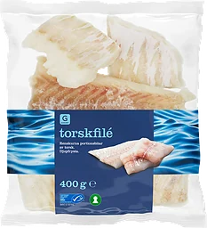 Torskfilé Portionbitar