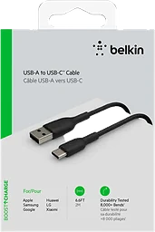 USB-A till USB-C Svart 2m