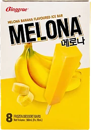 Pinnglass Banan 8-p Melona 5,6dl