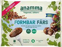 Formbar färs vegansk Fryst
