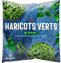 Haricots verts Fryst