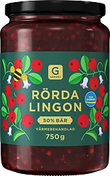 Rörda Lingon 50% Bär