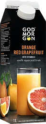 Orange Red Grapefruit Juice With Bits