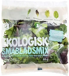 Småbladsmix Ruccola Röd/Grön