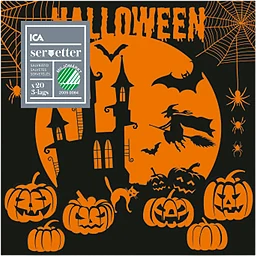 Servett Halloween 33cm 20-p