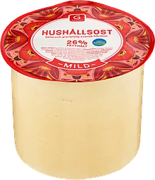 Hushållsost Mild 26%