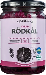 Rödkål Syrad Eko 350g KRAV