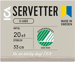 Servett Lila 33cm 20-p Home