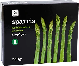Sparris Fryst