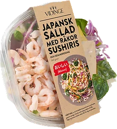 Japansk sallad med räkor