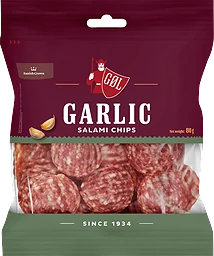 Garlic Salami Chips