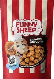 Funny Sheep Caramel Popcorn