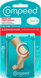Plåster blåsor Medium 5-p