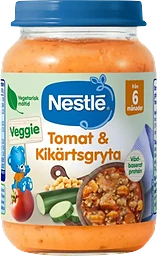 Barnmat Tomat & kikärtsgryta 6m