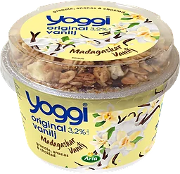 Yoghurt Madagaskar Vanilj Granola, Ananas & Choklad