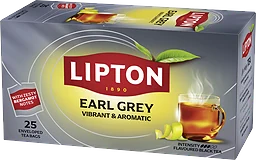 Svart te Earl Grey 25-pack