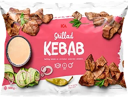 Grillad kebab Fryst
