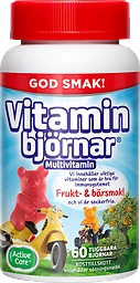 Vitaminbjörnar Multivitamin Tuggtabletter