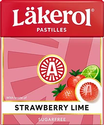 Halstablett Strawberry lime 1-p