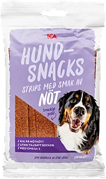 Hundsnacks Strips med nöt