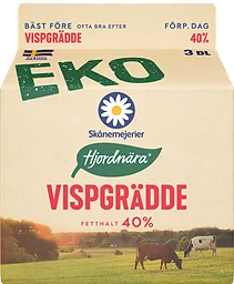 Vispgrädde Eko 40%