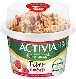 Granola Mix & Go Röda bär